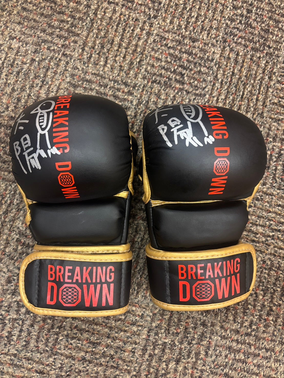 BreakingDown18.5 太陽選手サイン入りグローブ