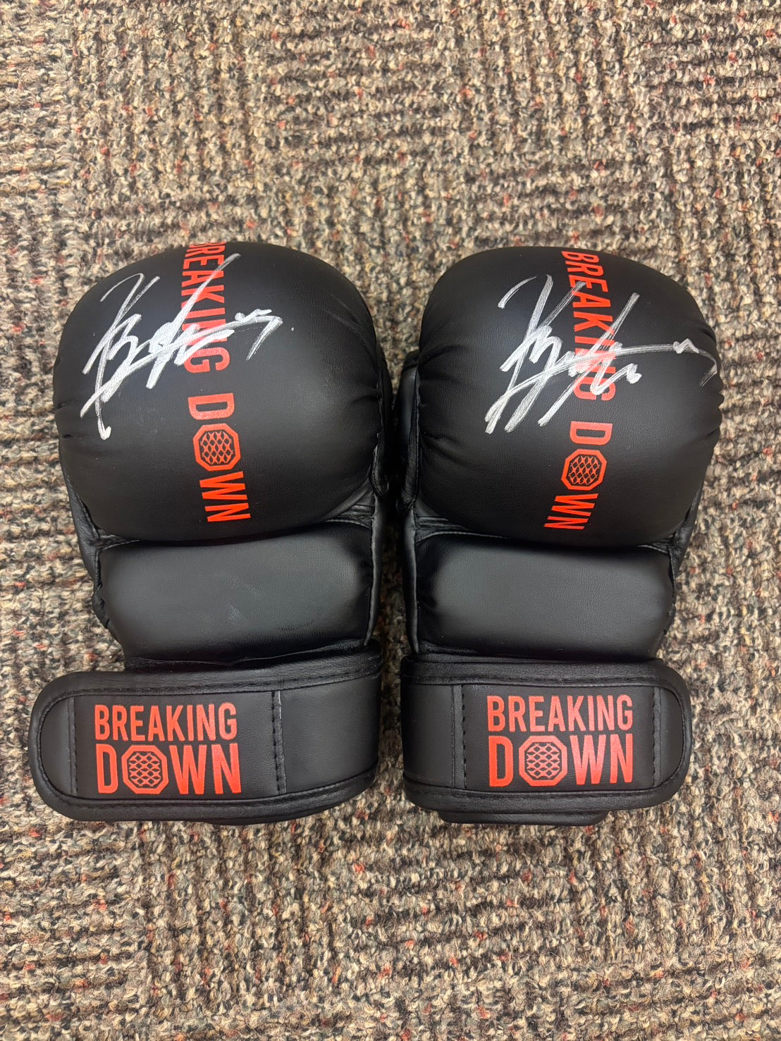 BreakingDown18.5 西島恭平選手サイン入りグローブ