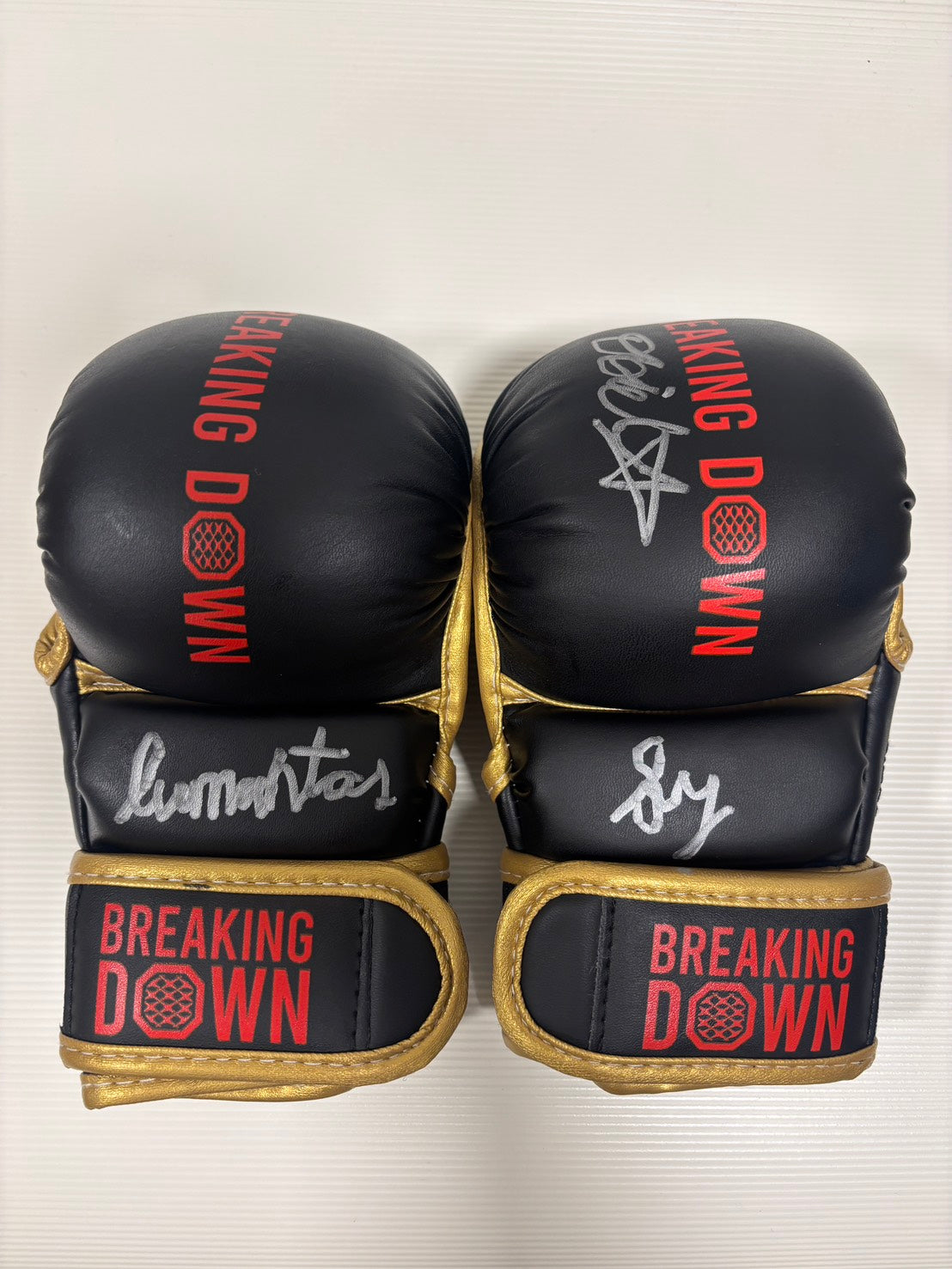 BreakingDown17.5 オビエル選手サイン入りグローブ