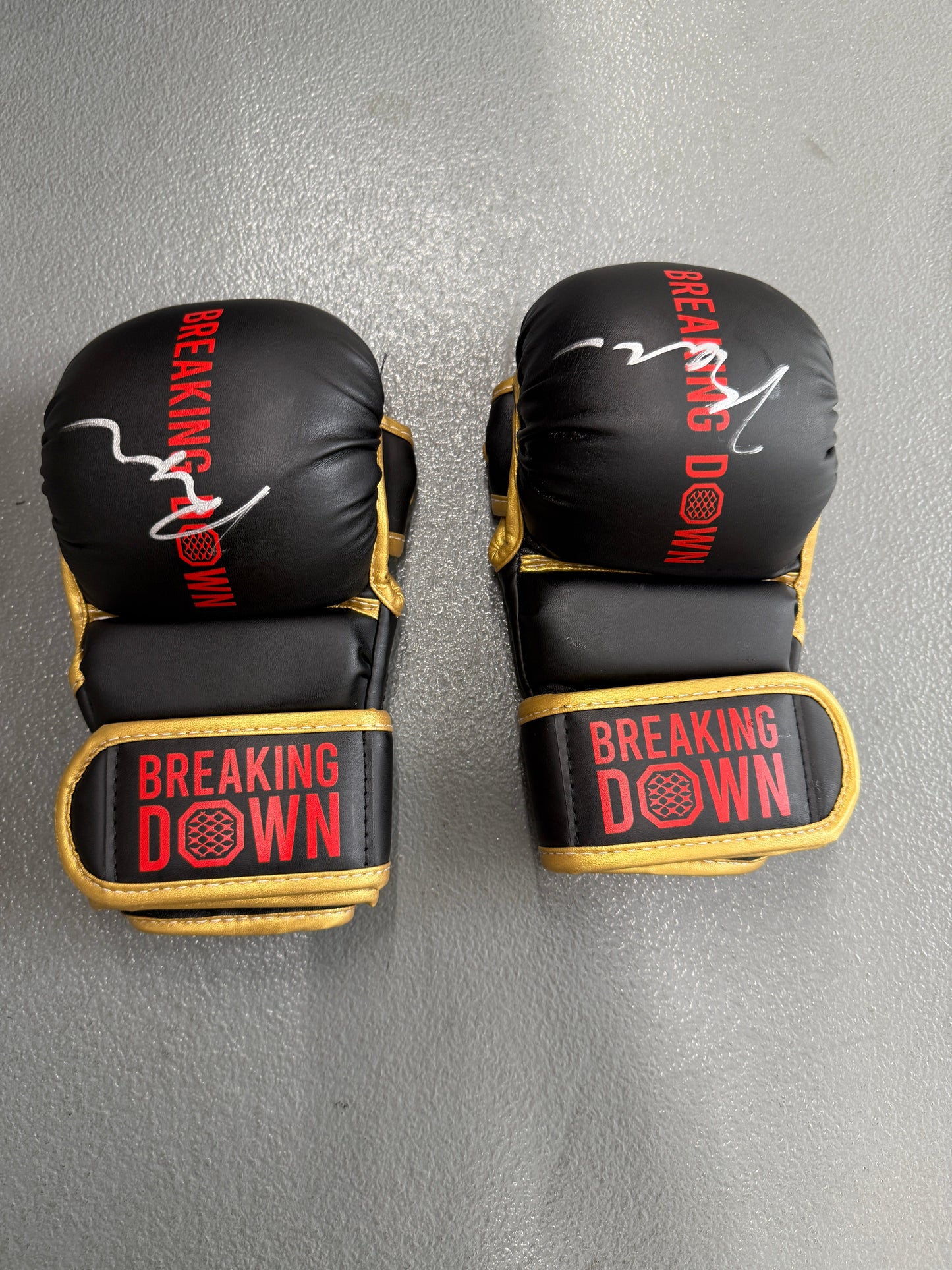 BreakingDown17 謙次郎選手サイン入りグローブ