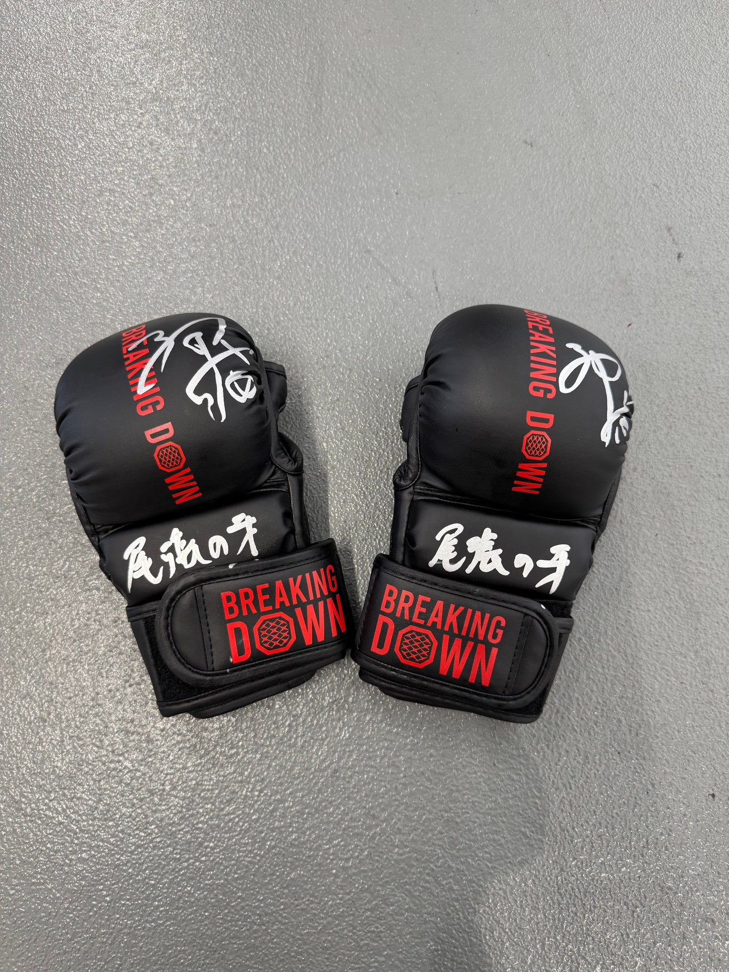 BreakingDown17 富永啓悟選手サイン入りグローブ