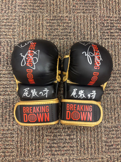 BreakingDown18.5 富永啓悟選手サイン入りグローブ