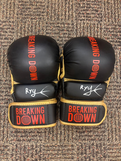 BreakingDown18.5 龍之介選手サイン入りグローブ