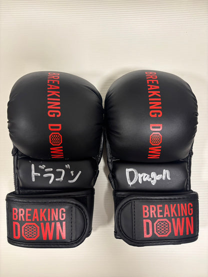 BreakingDown17.5 ドラゴン選手サイン入りグローブ