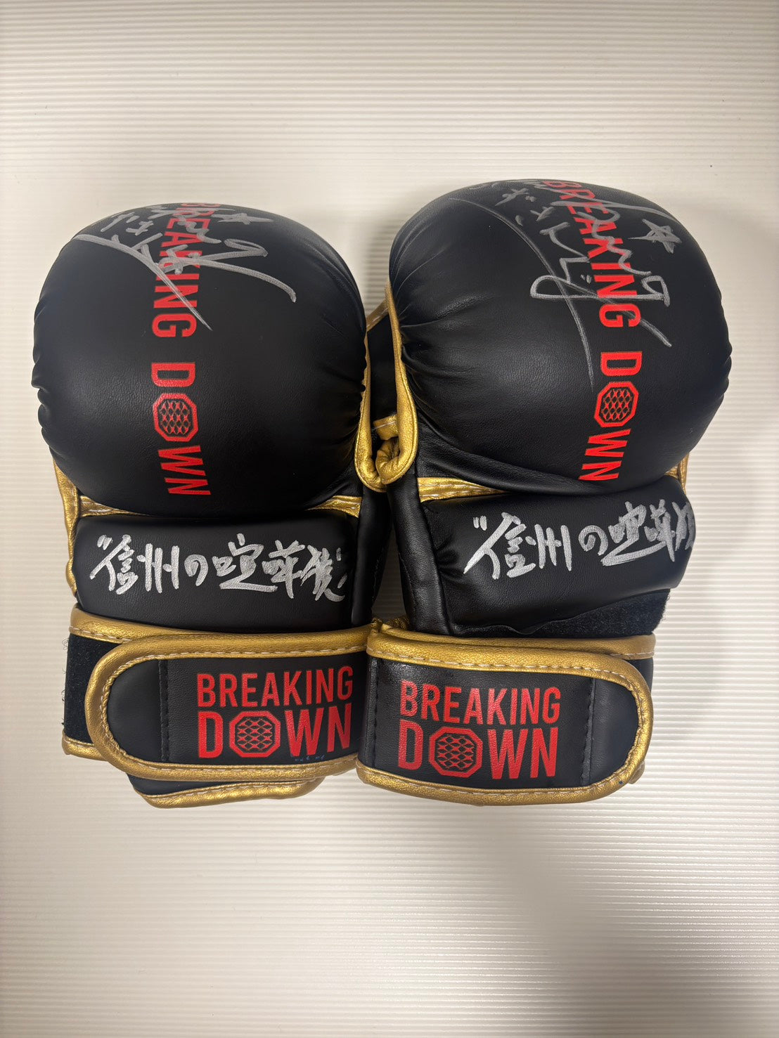 BreakingDown17.5 かずきんぐ選手サイン入りグローブ