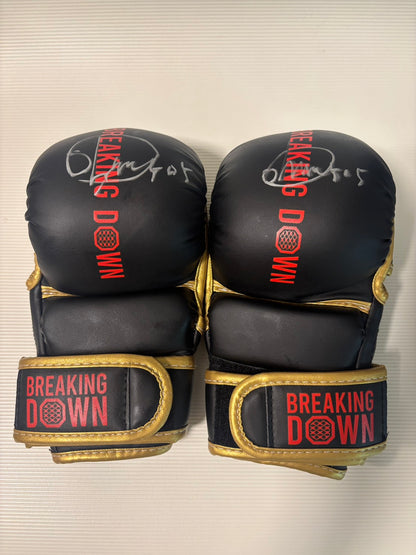 BreakingDown17.5 金剛隼選手サイン入りグローブ