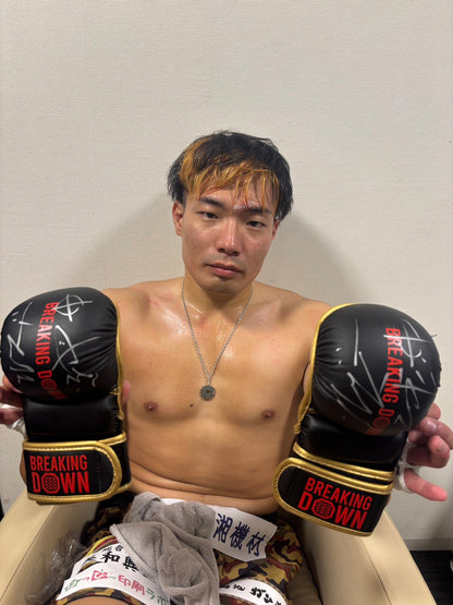BreakingDown17.5 ソルジャー沖田選手サイン入りグローブ