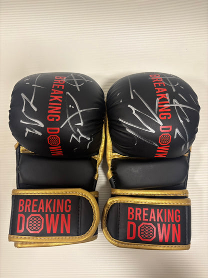 BreakingDown17.5 ソルジャー沖田選手サイン入りグローブ