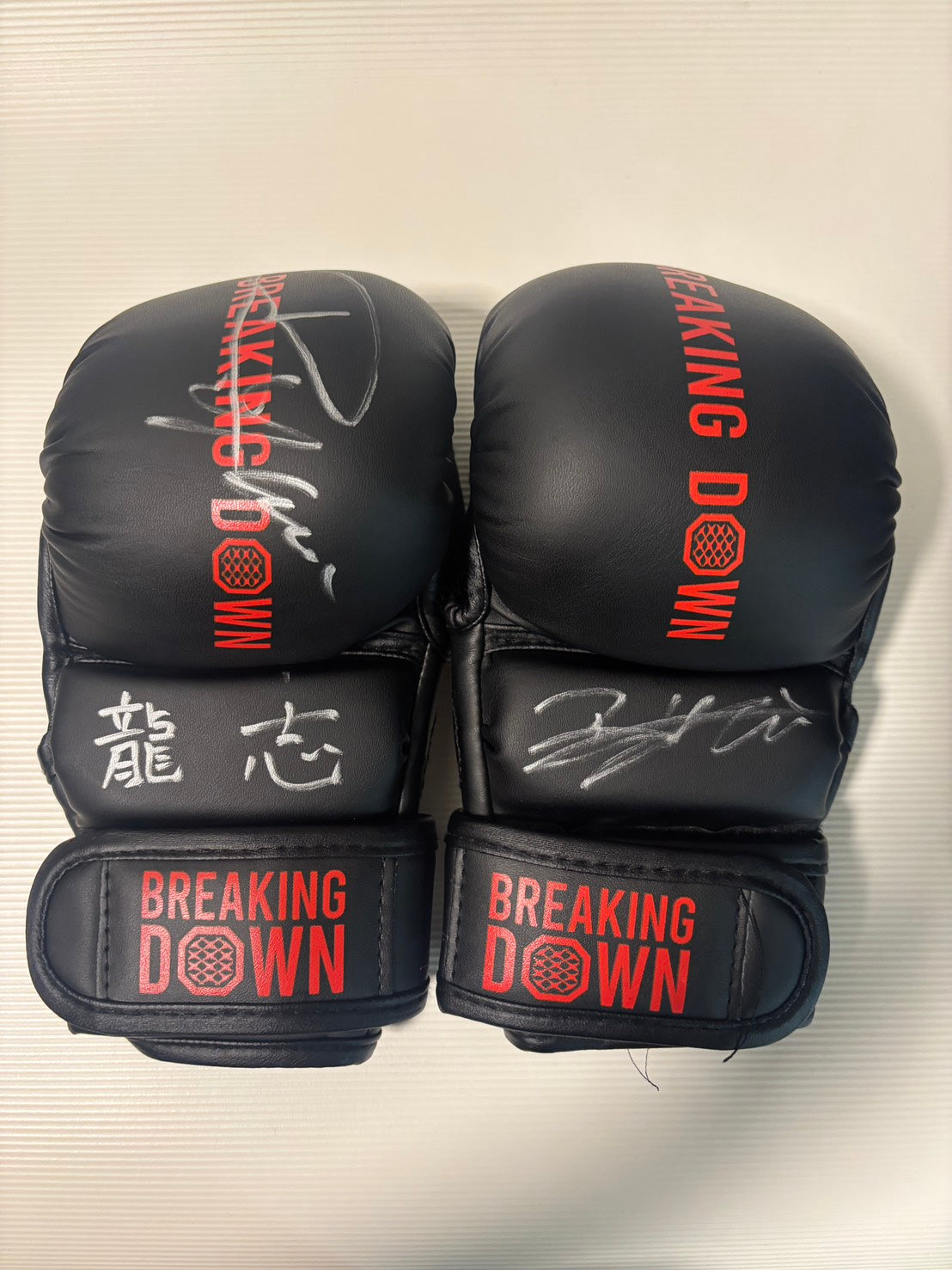 BreakingDown17.5 龍志選手サイン入りグローブ