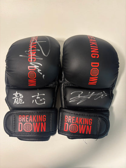BreakingDown17.5 龍志選手サイン入りグローブ