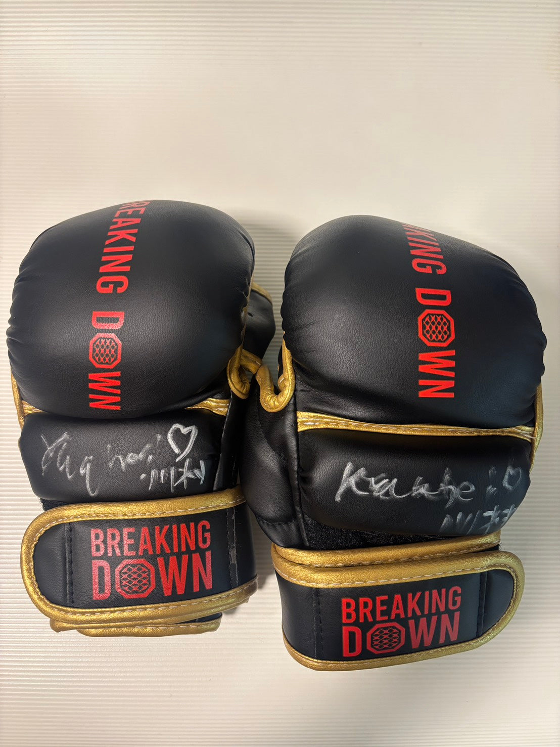 BreakingDown17.5 川村優平選手サイン入りグローブ – BreakingDown