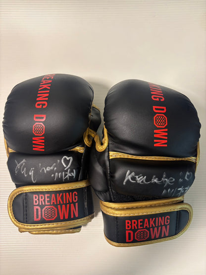 BreakingDown17.5 川村優平選手サイン入りグローブ