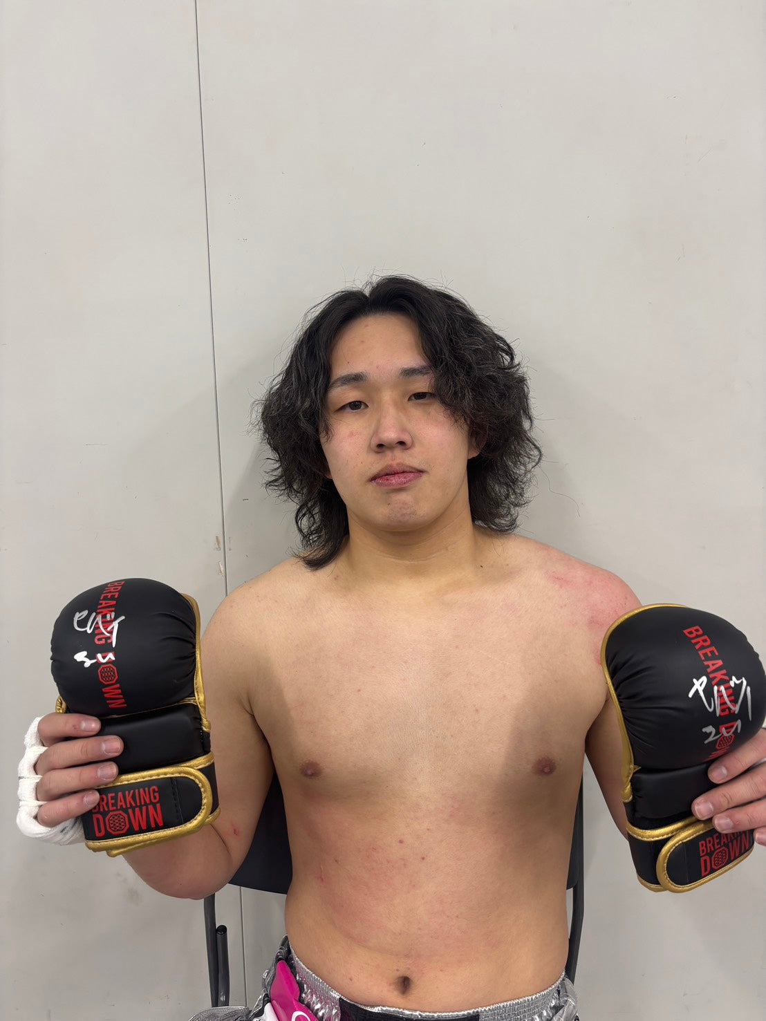 BreakingDown18 野嶋琉生選手サイン入りグローブ