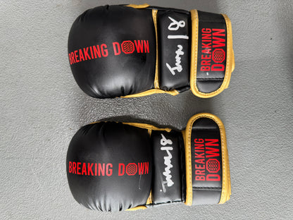 BreakingDown17 Junya選手サイン入りグローブ