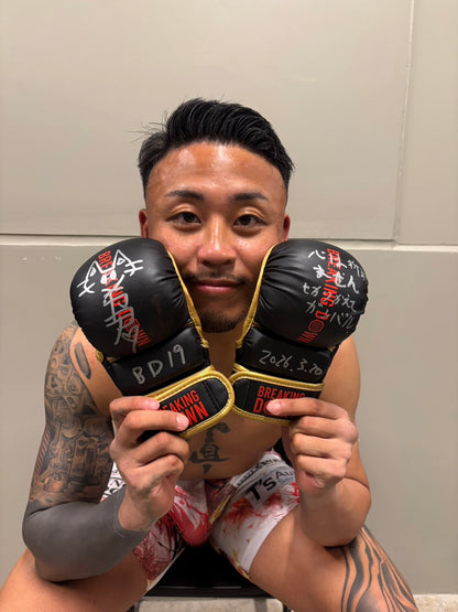 メカ君 サイングローブ glove