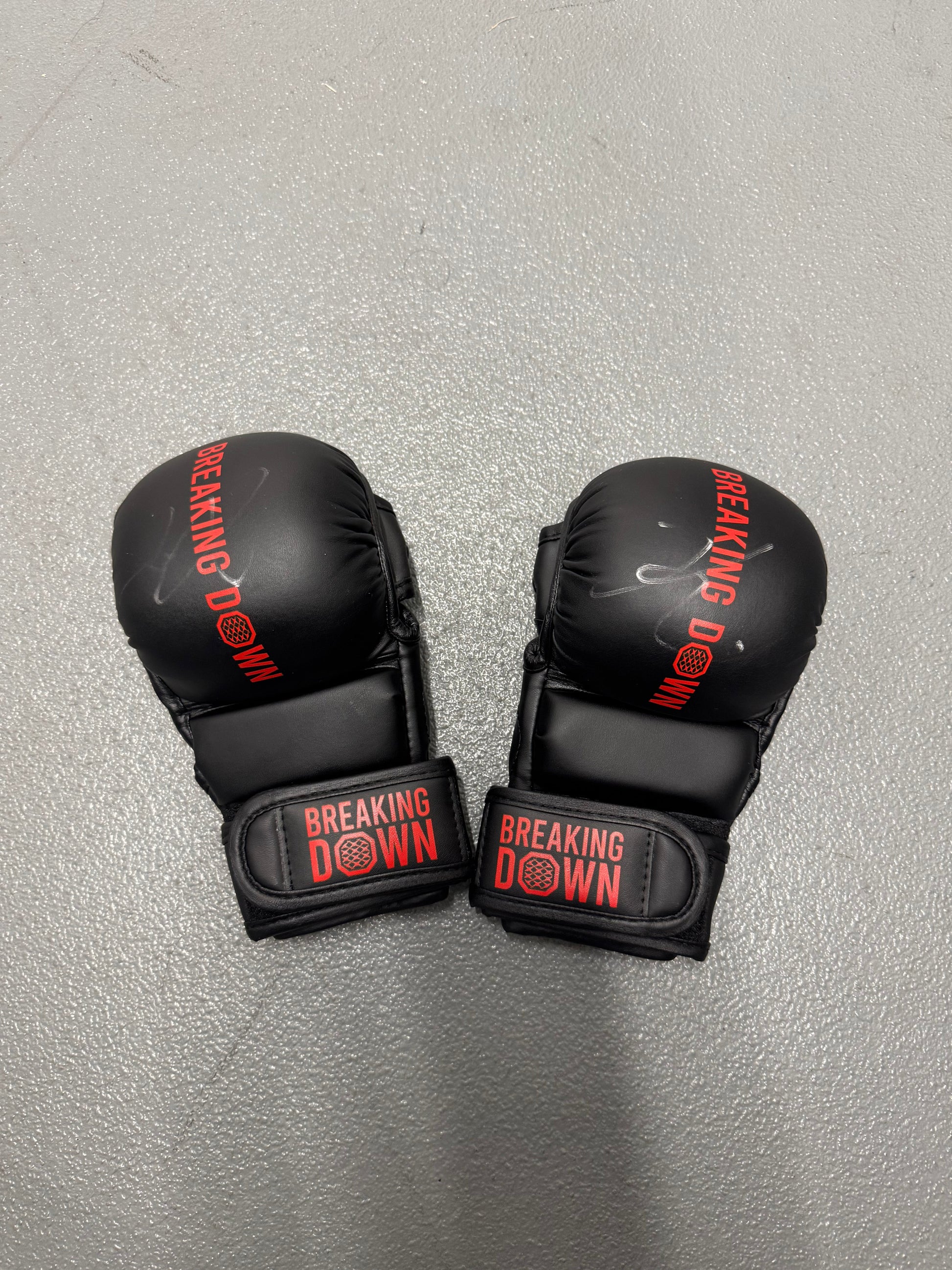 BreakingDown17 赤パンニキ選手サイン入りグローブ