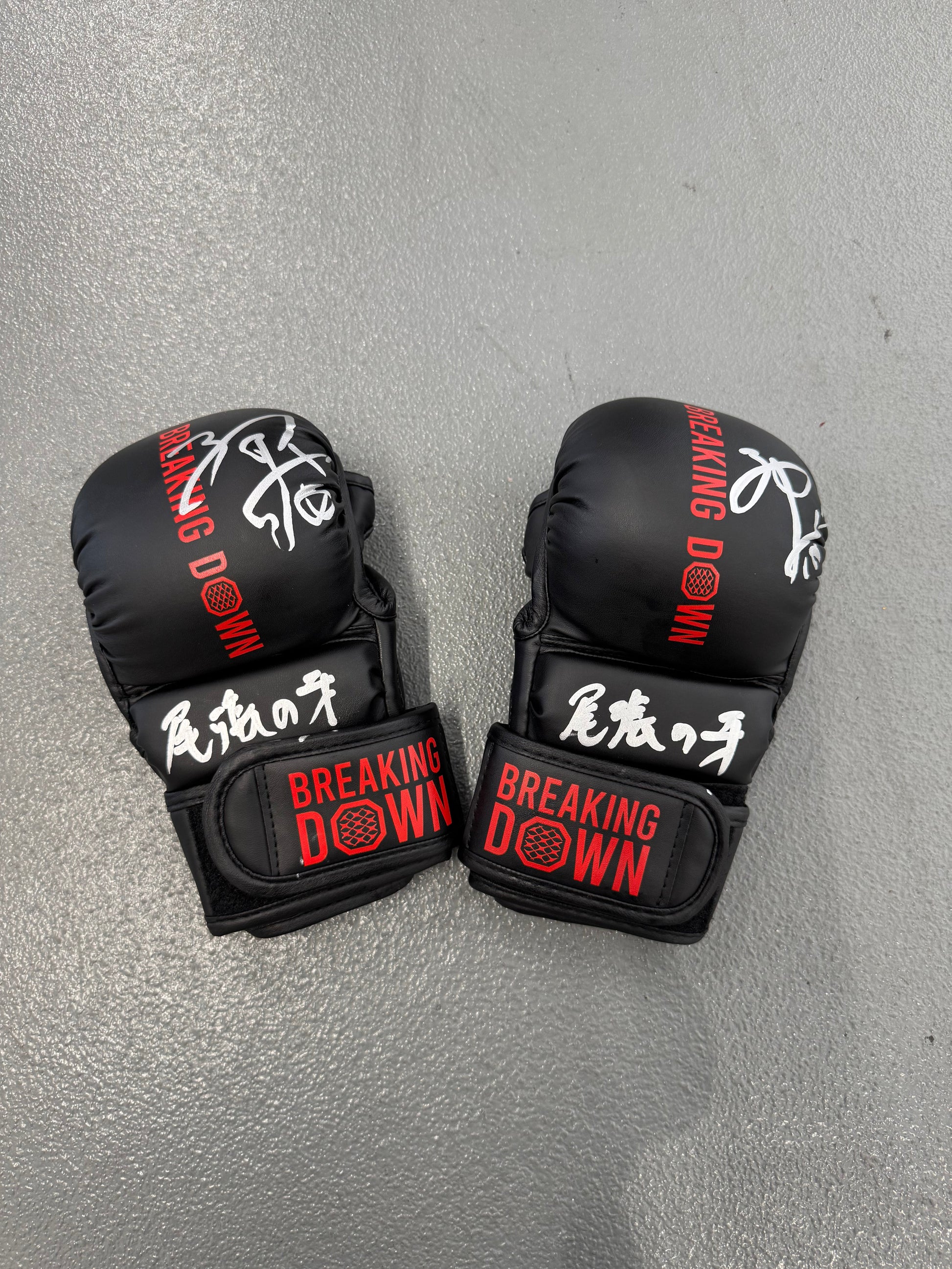 BreakingDown17 富永啓悟選手サイン入りグローブ