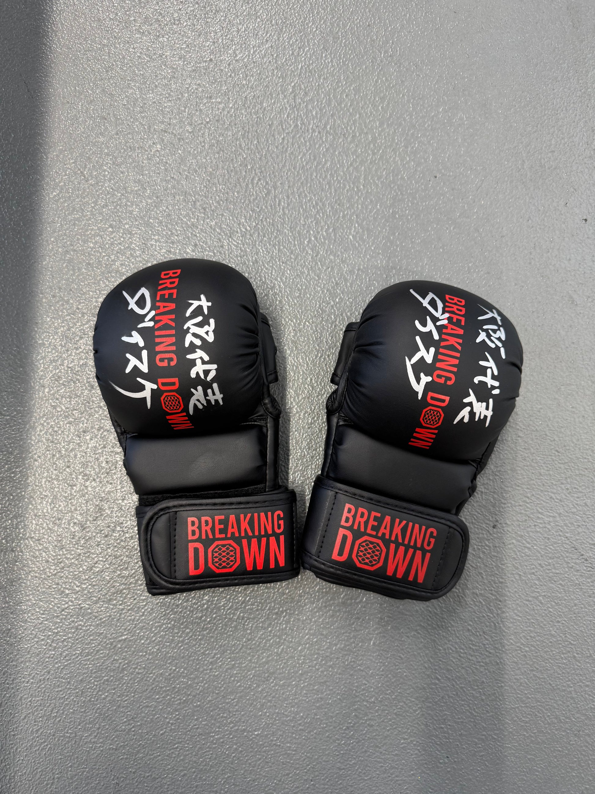BreakingDown17 ダイスケ選手サイン入りグローブ